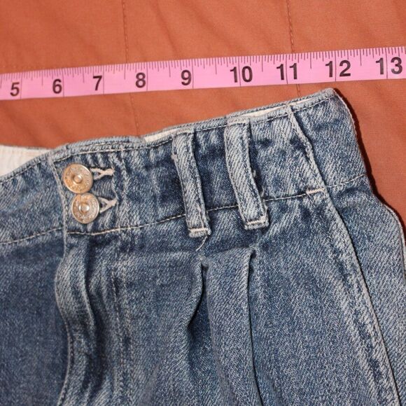 Free People We the Free Women's East Coast Wide Leg Trouser Jeans Blue Size 26 - Picture 10 of 12